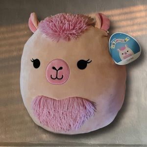 💕 SQUISHMALLOW Carlee the Camel fuzzy heart belly 16” plush tie-dye saddle larg